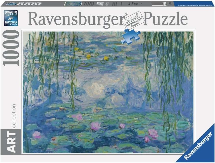 Пъзел Ravensburger от 1000 части - Водни лилии