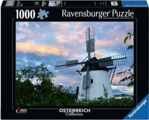 Пъзел Ravensburger от 1000 части - Вятърната мелница