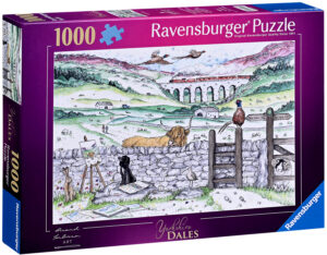 Пъзел Ravensburger от 1000 части - Йоркширските долини