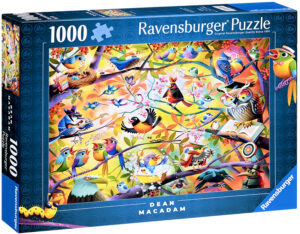 Пъзел Ravensburger от 1000 части - Заети птички