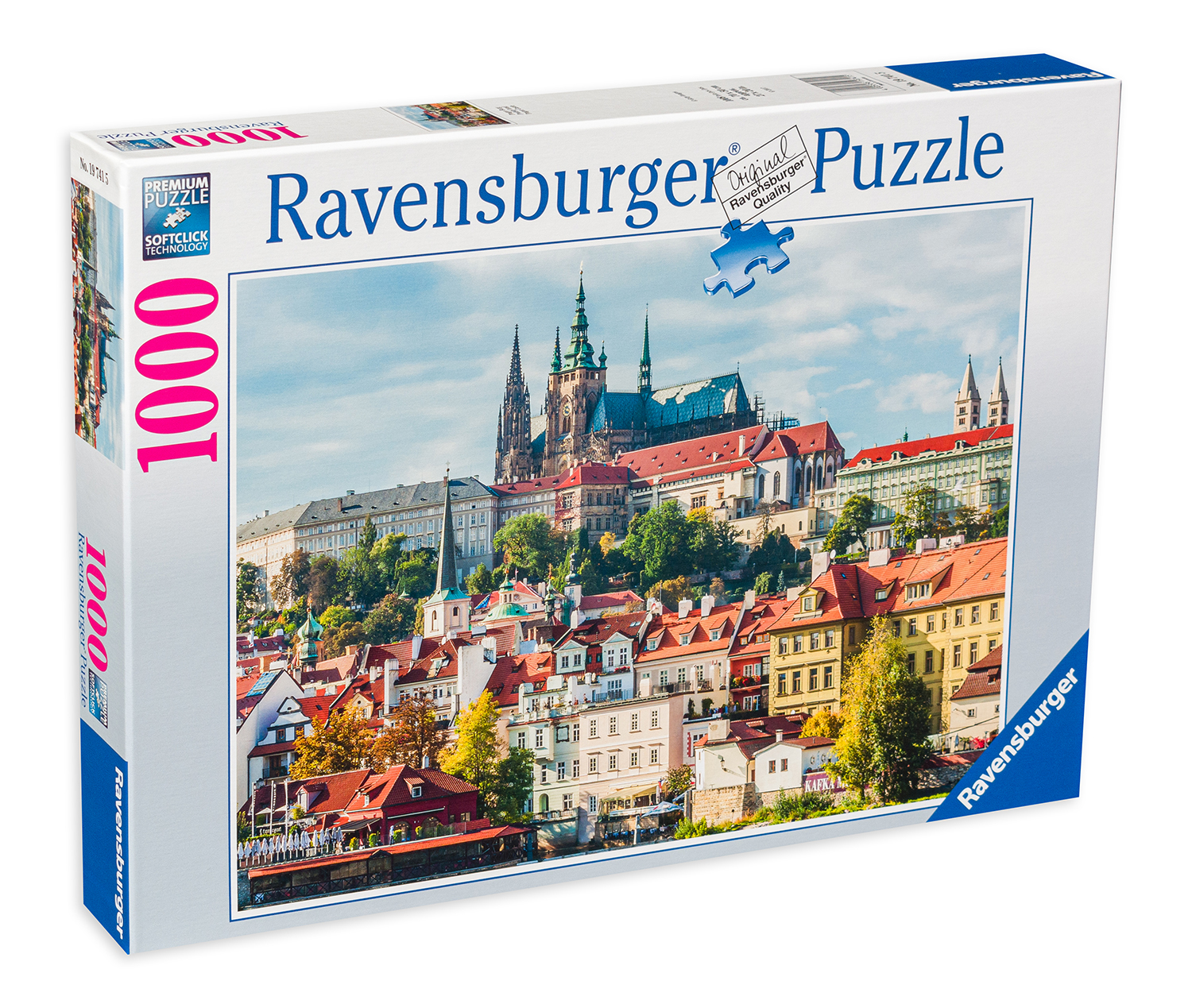 Пъзел Ravensburger от 1000 части - Замъка в Прага