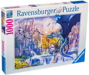 Пъзел Ravensburger от 1000 части - Замъкът на дракона
