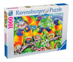 Пъзел Ravensburger от 1000 части - Земята на папагалите