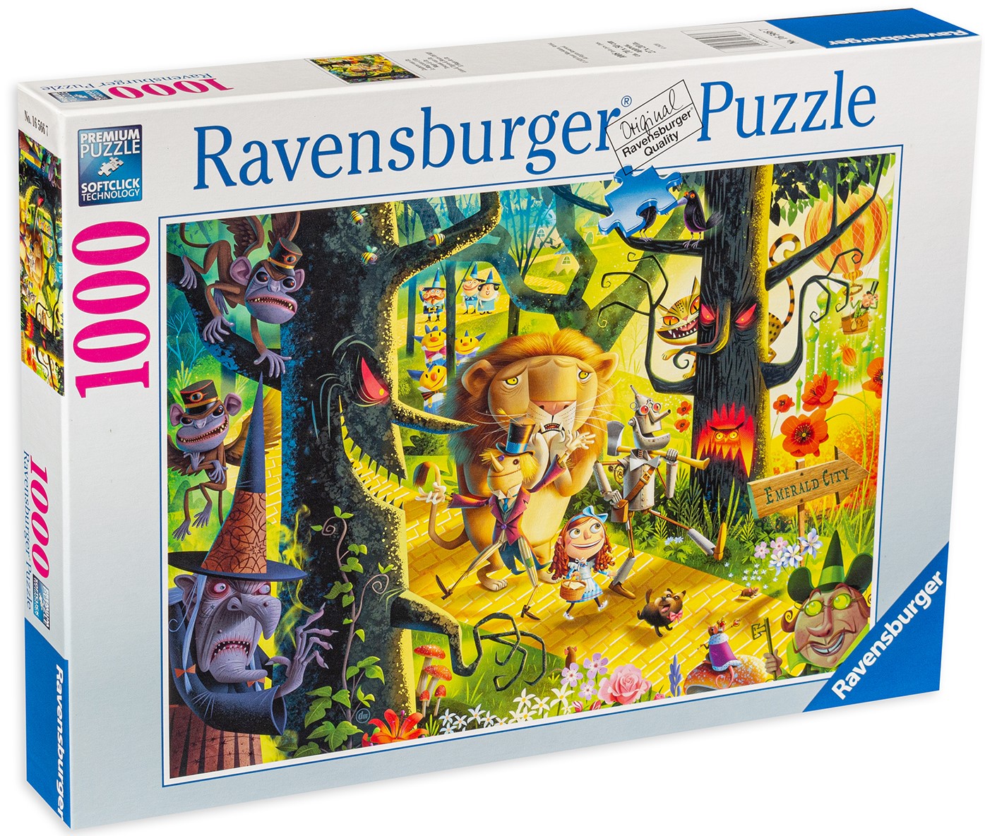 Пъзел Ravensburger от 1000 части - Животни в гората
