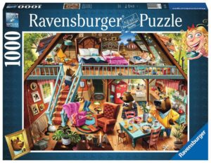 Пъзел Ravensburger от 1000 части - Златокоска е хваната!
