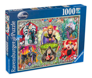 Пъзел Ravensburger от 1000 части - Злодеите на Дисни