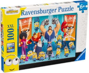 Пъзел Ravensburger от 100 XXL части - Гру и Миньоните