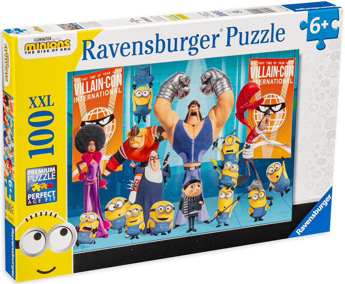 Пъзел Ravensburger от 100 XXL части - Гру и Миньоните