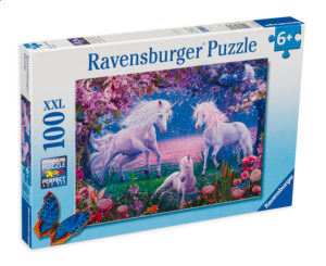 Пъзел Ravensburger от 100 XXL части - Очарователни еднорози