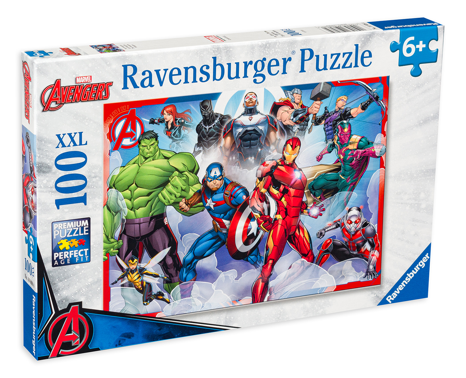 Пъзел Ravensburger от 100 XXL части - Отмъстителите