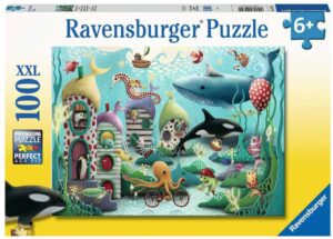 Пъзел Ravensburger от 100 XXL части - Подводни чудеса