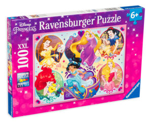 Пъзел Ravensburger от 100 XXL части - Принцесите на Дисни