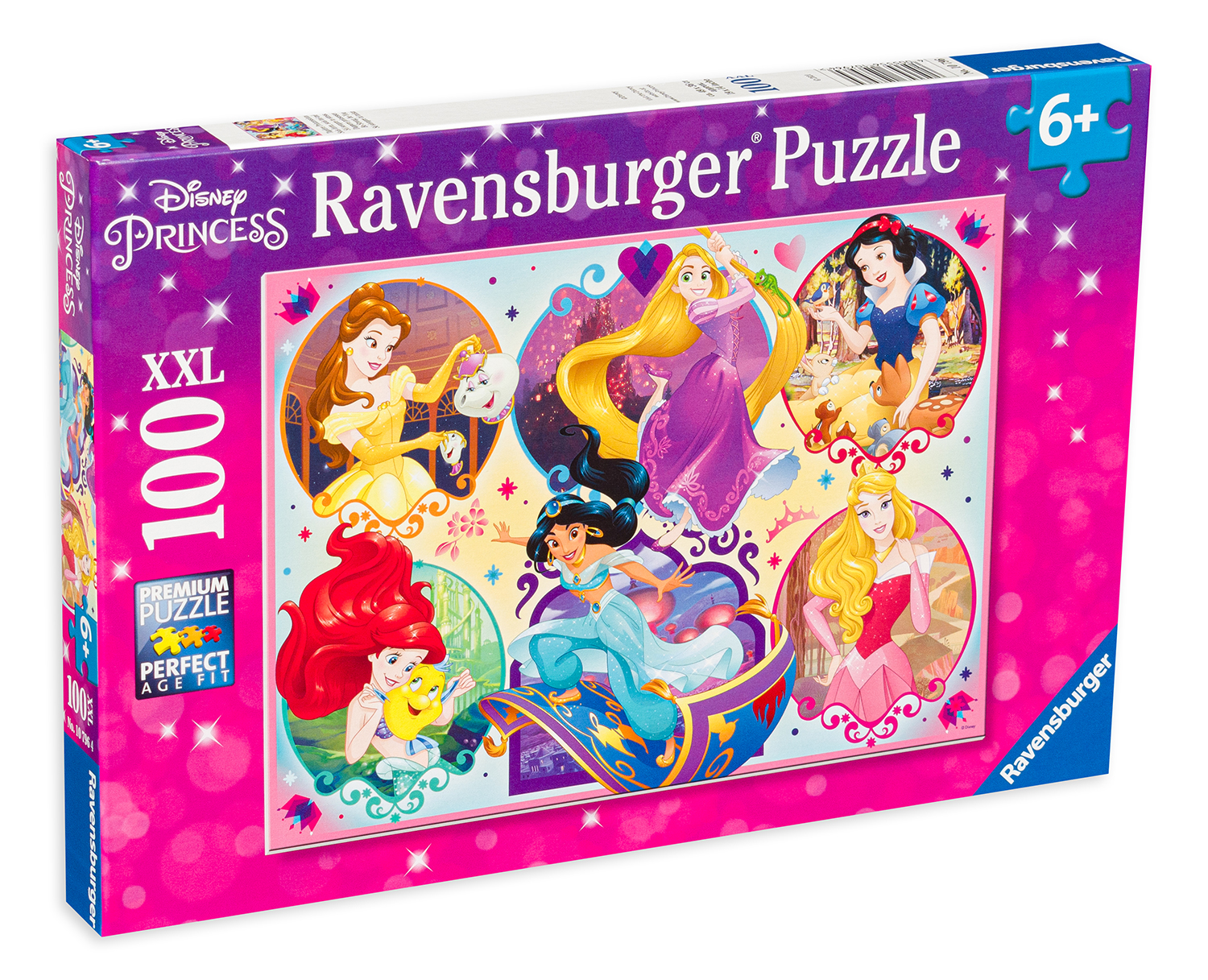 Пъзел Ravensburger от 100 XXL части - Принцесите на Дисни