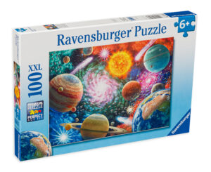 Пъзел Ravensburger от 100 XXL части - Звезди и планети