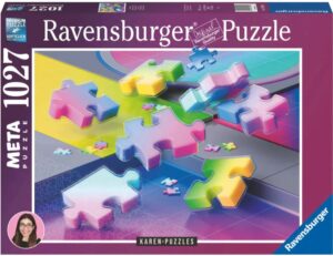 Пъзел Ravensburger от 1027 части - Градиентна каскада