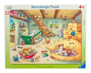 Пъзел Ravensburger от 12 части - Живот във фермата