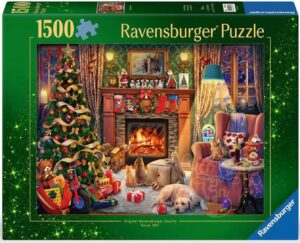 Пъзел Ravensburger от 1500 части - Бъдни вечер