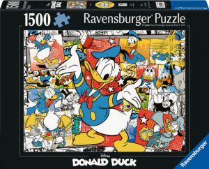 Пъзел Ravensburger от 1500 части - Доналд Дък