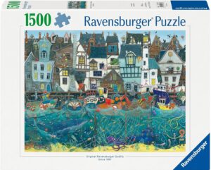 Пъзел Ravensburger от 1500 части - Фентъзи пристанище