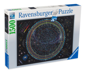 Пъзел Ravensburger от 1500 части - Карта на Вселената