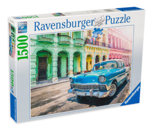 Пъзел Ravensburger от 1500 части - Кола в Куба