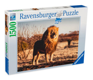 Пъзел Ravensburger от 1500 части - Лъвът - царят на животните