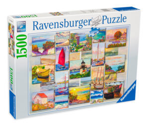 Пъзел Ravensburger от 1500 части - Летен колаж