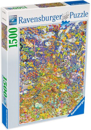 Пъзел Ravensburger от 1500 части - Риби