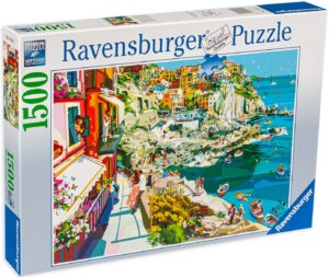 Пъзел Ravensburger от 1500 части - Романс в Чинкуе Тере