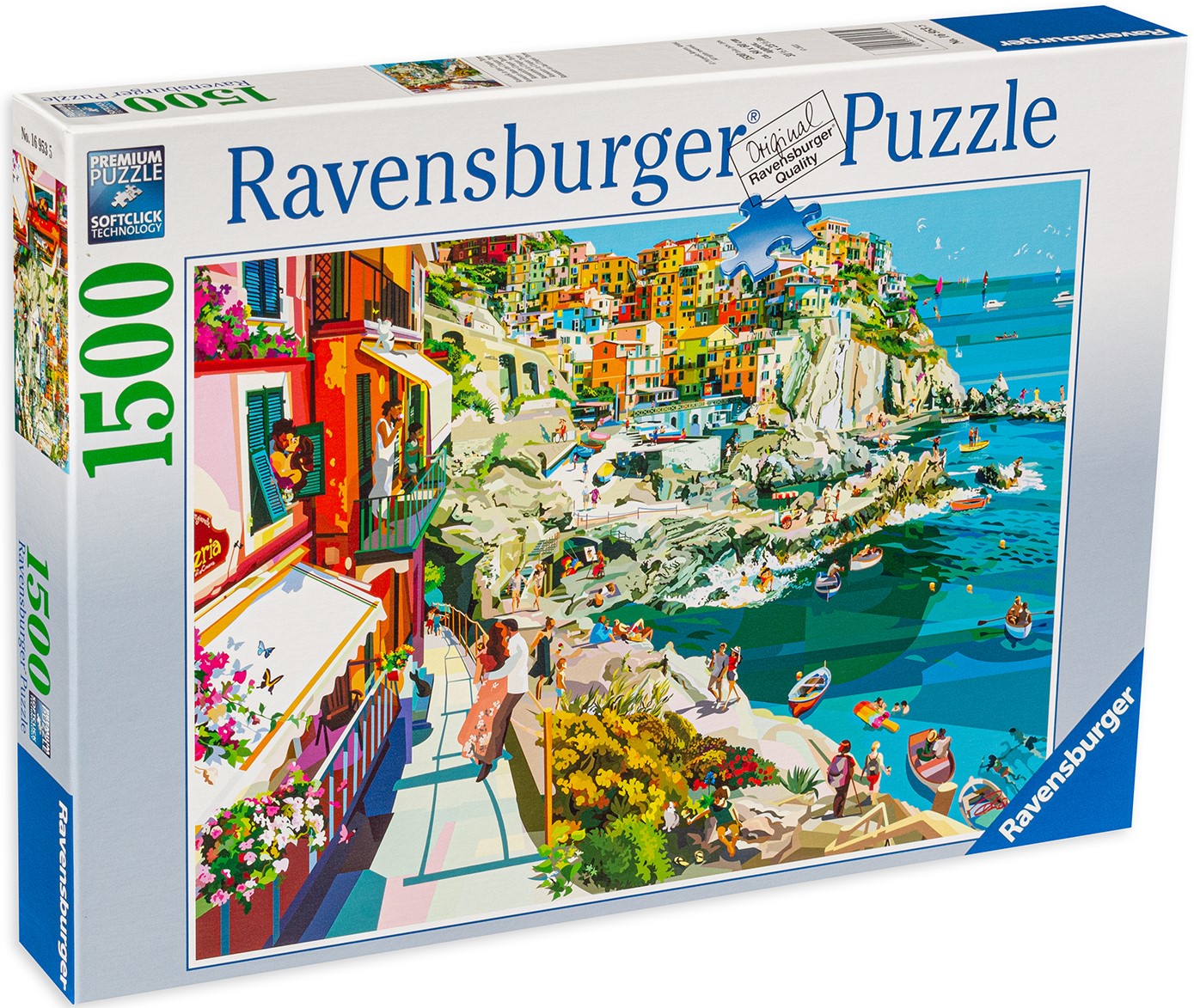 Пъзел Ravensburger от 1500 части - Романс в Чинкуе Тере