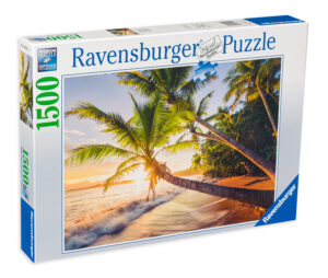 Пъзел Ravensburger от 1500 части - Скривалище на плажа