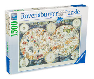 Пъзел Ravensburger от 1500 части - Световна карта