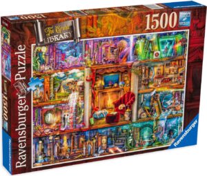 Пъзел Ravensburger от 1500 части - Цветна библиотека