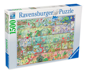 Пъзел Ravensburger от 1500 части - Цветна градинка