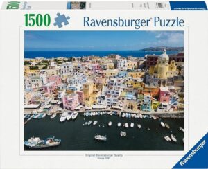 Пъзел Ravensburger от 1500 части - Цветовете на Прочида