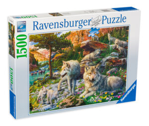 Пъзел Ravensburger от 1500 части - Вълци