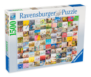 Пъзел Ravensburger от 1500 части - Велосипеди