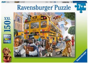 Пъзел Ravensburger от 150 XXL части - Домашни любимци на училище