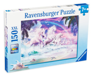 Пъзел Ravensburger от 150 XXL части - Еднорози на плажа