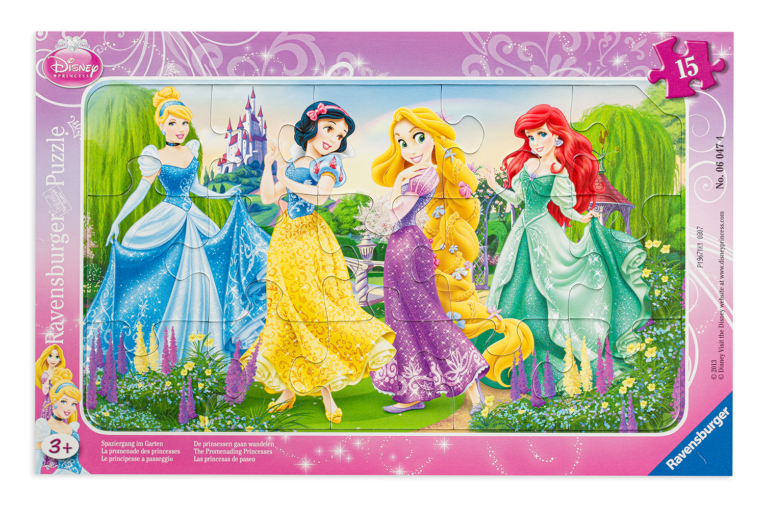 Пъзел Ravensburger от 15 части - Принцесите на Дисни