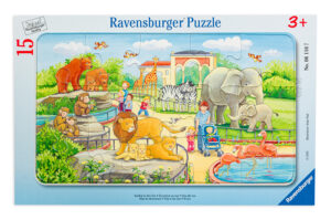 Пъзел Ravensburger от 15 части - Разходка до зоопарка