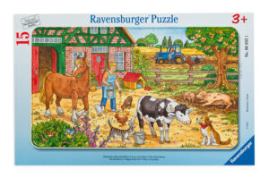 Пъзел Ravensburger от 15 части - Веселата ферма