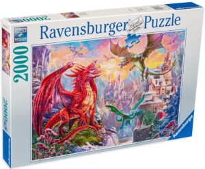 Пъзел Ravensburger от 2000 части - Дракон
