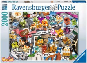 Пъзел Ravensburger от 2000 части - Октоберфест с Гелини