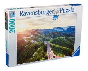 Пъзел Ravensburger от 2000 части - Китайската стена на слънчева светлина
