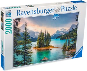 Пъзел Ravensburger от 2000 части - Красотата на Канада