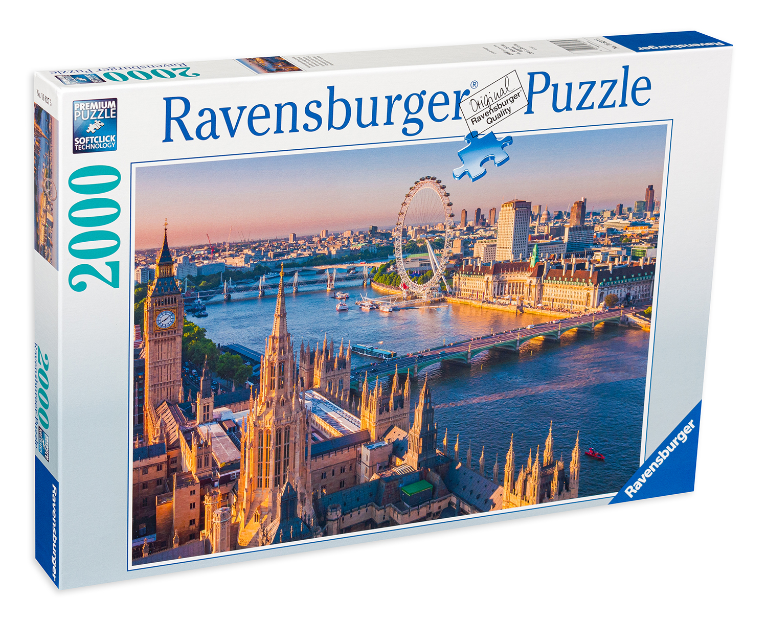 Пъзел Ravensburger от 2000 части - Лондон