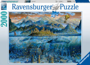 Пъзел Ravensburger от 2000 части - Мъдрият кит