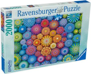 Пъзел Ravensburger от 2000 части - Мандали