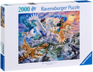 Пъзел Ravensburger от 2000 части - Пегас и приятели
